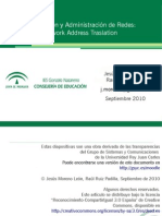 Planificación y Administración de Redes: Network Address Traslation