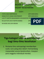 Sumbangan Antropologi Terhadap Kesehatan