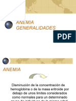 Anemia Generalidades