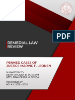 RemRev - Jara Case Doctrines - Case Digests (Leonen) (4D1920)