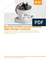KILOVAC KCS03 Current-Sensing High-Voltage Contactor