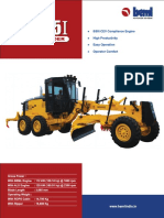 Motor Grader: BSIII CEV Compliance Engine High Productivity Easy Operation Operator Comfort