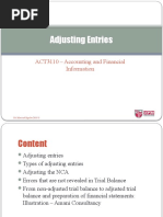 ACT3110 - Adjusting Entries (S)