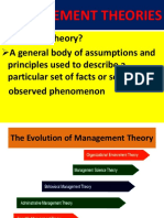 Management Theories