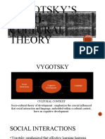 Vygotsky&Bronfenbrenner Theory