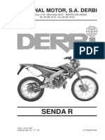 Derbi Sendas R 2000-2001 Catálogo Ilustrado