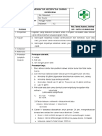 SOP Mengatur Kecepatan Infus