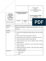 SOP Pemeriksaan Pasien Dari Isolasi IGD