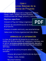 Unidad 2 - Funciones Basicas de La Gerencia de Proyecto