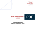 P-02-0098-DCVL-Refractory Specification