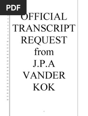 CALVIN COLLEGE TRANSCRIPT REQUEST 