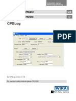 Cpglog: Data Logging Software Datenlogger-Software
