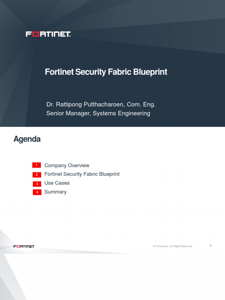 Fortinet Security Fabric Overview | PDF | Cloud Computing | Computer ...
