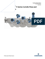 Technical Data Sheet F Series Coriolis Flow Density Meters Micro Motion en 64822