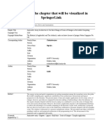 Metadata of The Chapter That Will Be Visualized in Springerlink