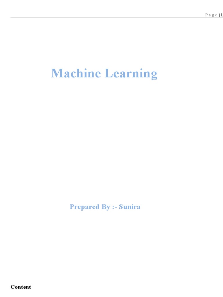Machine Learning Business Report - Compress (AutoRecovered) | PDF ...