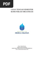 Download UTS Komunikasi organisasi by riskyyudhaputranto SN55949921 doc pdf