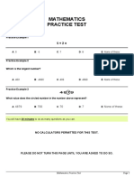 Mathematics Practice Test: 4879 700 70 7 None of These