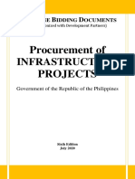 Procurement of Projects: Infrastructure