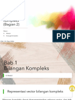 Fungsi Kompleks (Bagian 2) : Oleh: Dr. Dipo Aldila