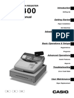 User's Manual: Electronic Cash Register