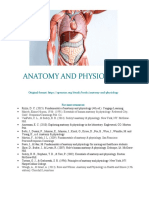 Anatomy and Physiology Part 1