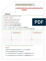 Cour La Droite Dans Le Plan