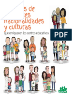 Familias de Diferentes Nacionalidades y Culturas Que Enriquecen Los Centros Educativos
