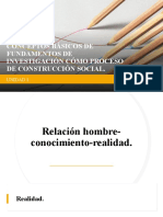 Fundamentos Realidad Conocimiento