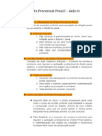 Direito Processual Penal I - Aula 01