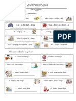 SD 1 Yayasan Pupuk Kaltim Bontang - East Kalimantan What Are You Doing ? Grade 3