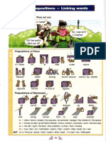 Prepositions - Linking Words: Listen and Repeat. Then Act Out