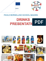 Paolo Borsellino School Drinks Presentation