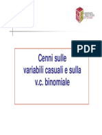 4 - Bios - Variabili Casuali e Binomiale