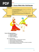 Chapter 7 - Factors Affects Folk Dancing