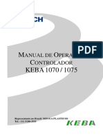 Borch Operação controlador KEBA 1070 1075