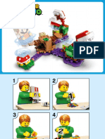 Lego set 71382 Super Mario Piranha plant puzzling challenge expansion set