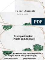 Transport System and Regulation of Body Fluid