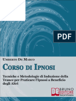 CORSO DI IPNOSI. Tecniche e Metodologie di Induzbale. (PNL) (Italian Edition) - Umberto De Marco