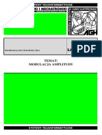 LAB 2 Modulacja Amplitudy-Student