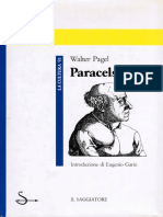 Paracelso. Un'Introduzione Alla Medicina Filosofica Nell'Età Del Rinascimento by Walter Pagel, Introduzione Di Eugenio Garin