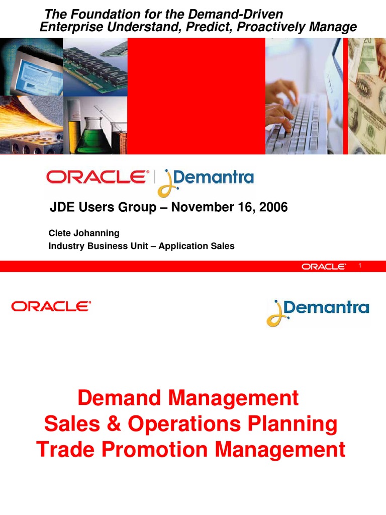 Demantra: Demand Management Solutions | PDF | Forecasting | Inventory