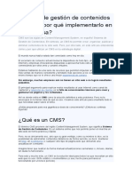 Sistema de Gestión de Contenidos 5TO BACHILLERATO