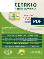 Recetario NUTRIADVANCE