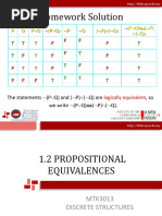 MTK3013-Chapter1.2 Propositional Equivalences Updated