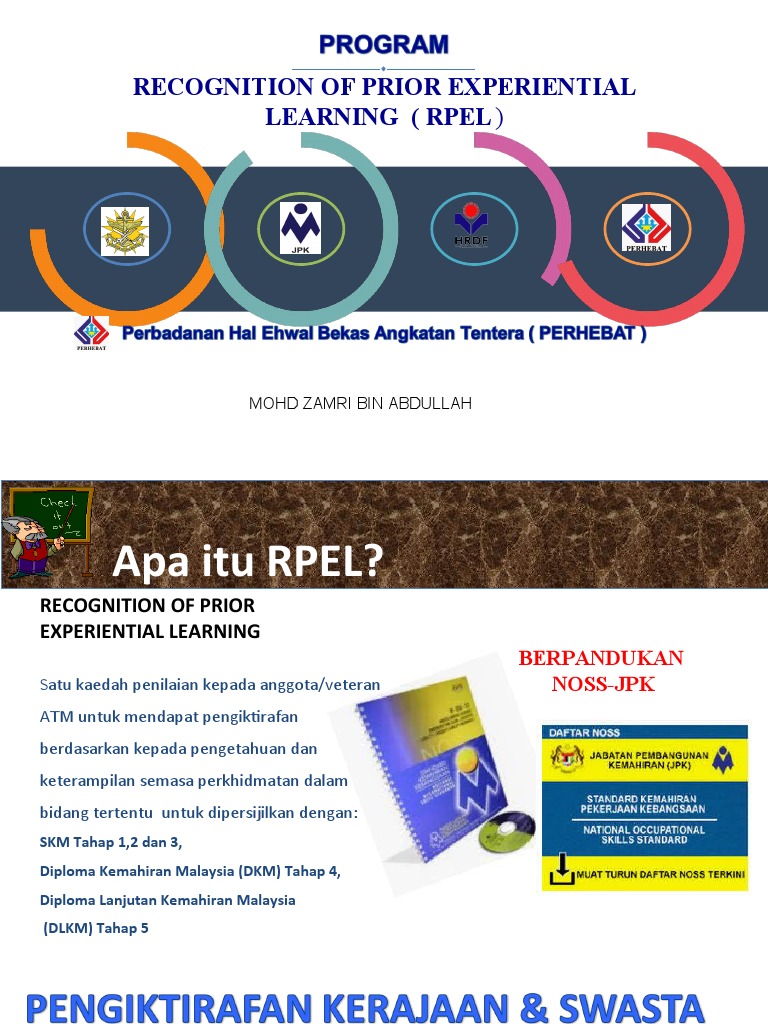 Pengiktirafan Pembelajaran ATM | PDF