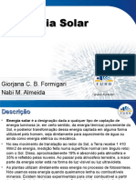 Trabalho Energia Solar