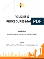 Policies & Procedures Manual: Handbook and Document Management