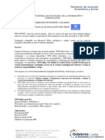 Manual de Instalación WPS OFFICE