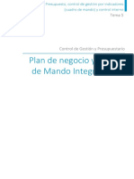 Tema5 Plan de Negocio y Cuadro de Mando Integral CMI